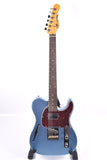 G&L Tribute BluesBoy Semi-Hollow, Lake Placid Blue