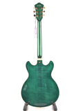 Ibanez Artcore Expressionist AS93FM, Transparent Moss Green