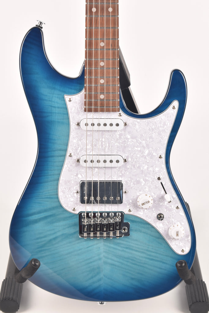 Ibanez AZ22S1F Standard, Transparent Turquoise Burst – GoodtimeMusic