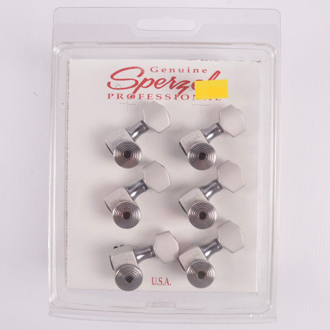 Sperzel Locking Tuners, 6IL Brushed Chrome