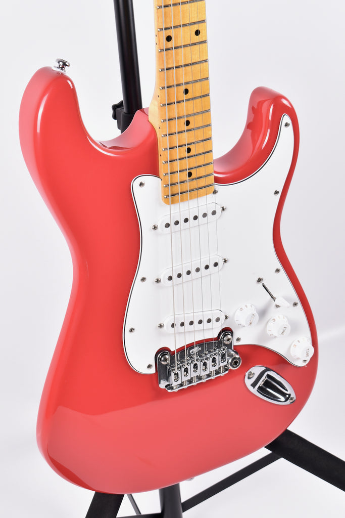 Guitare Electrique gaucher G&L FD-LEGHB-RBY-R-L - Legacy HB - Fullerton  Deluxe Legacy HB Ruby Red, touche palissandre
