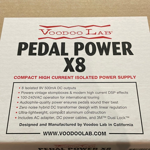 VoodooLab Pedal Power X8