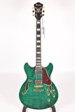 Ibanez Artcore Expressionist AS93FM, Transparent Moss Green