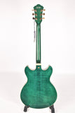 Ibanez Artcore Expressionist AS93FM, Transparent Moss Green