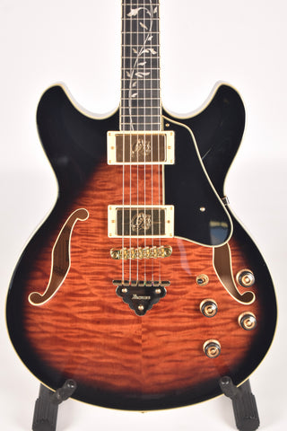 Ibanez AS93QMSP, Dark Brown Sunburst