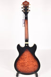 Ibanez AS93QMSP, Dark Brown Sunburst