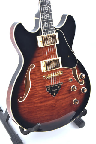 Ibanez AS93QMSP, Dark Brown Sunburst