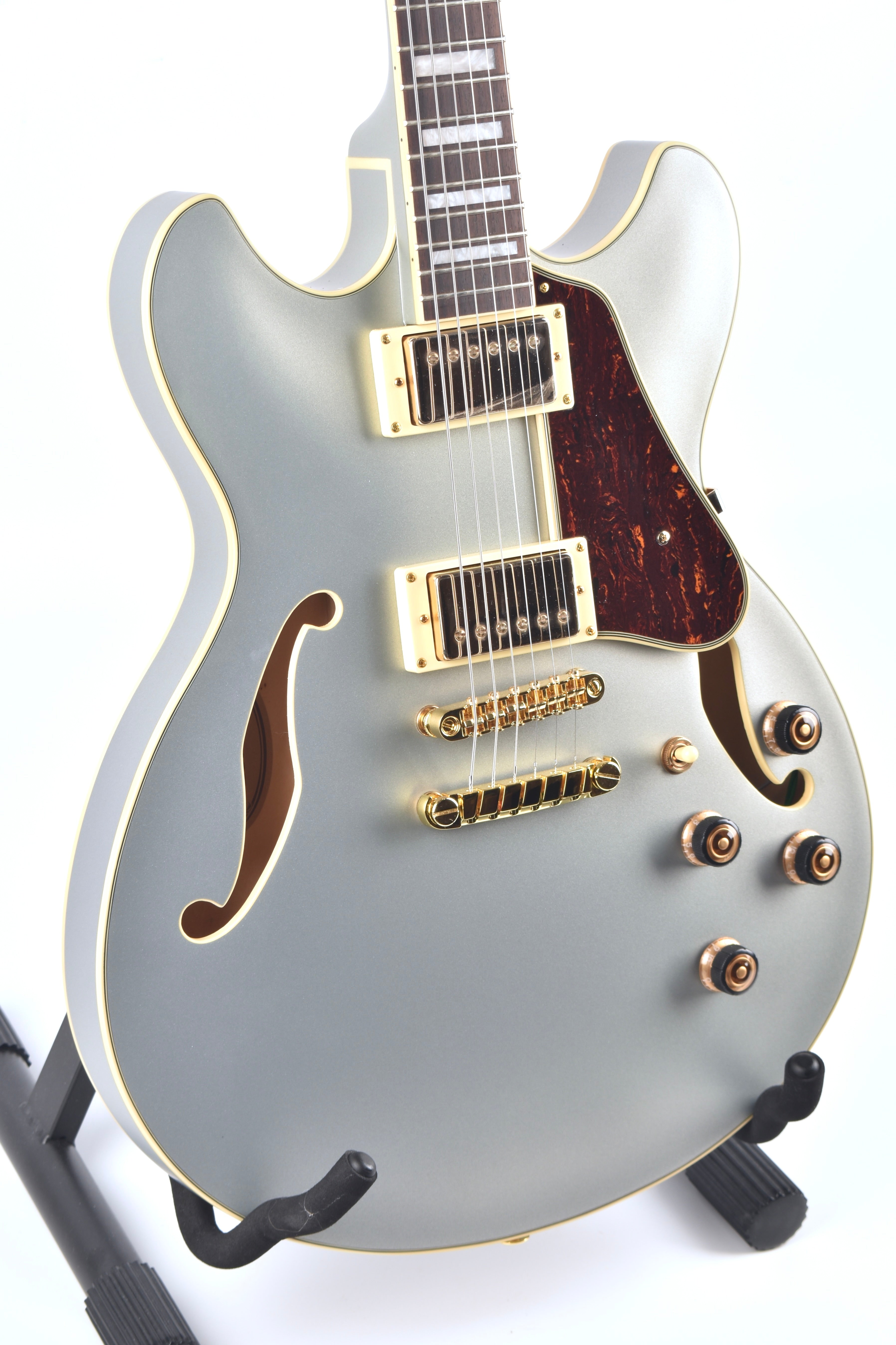 Ibanez AS73G, Moonstone Silver Flat – GoodtimeMusic