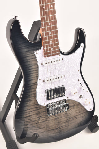 Ibanez AZ22S1F Standard, Transparent Black Sunburst