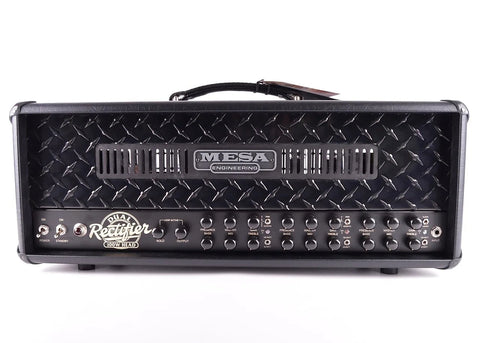 Mesa Boogie Dual Rectifier 100 Watt Tube Head, Blacked Out