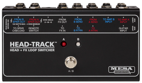 Mesa Boogie Head-Track Head and FX Loop Switcher