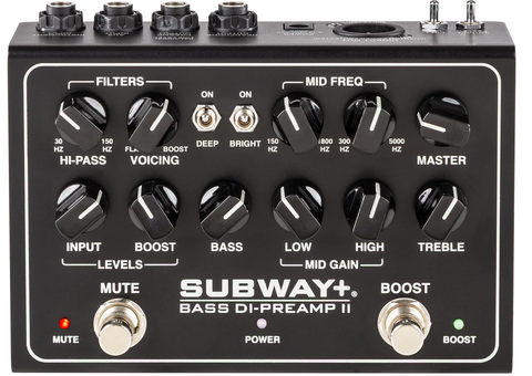 Mesa/Boogie Subway+ Bass DI-Preamp II, Black