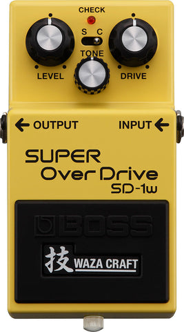 BOSS SD-1w WazaCraft Super Overdrive