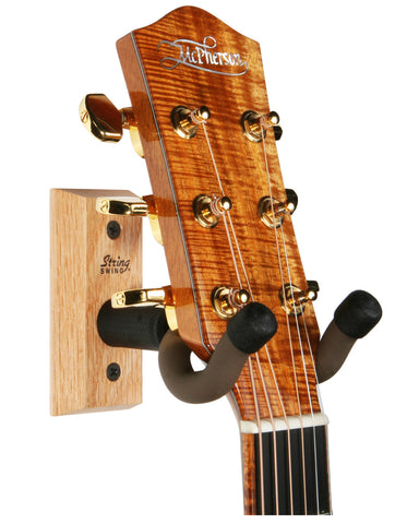 String Swing Hardwood Home & Studio Guitar Keeper