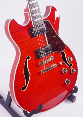 Ibanez AS93FM Artcore Expressionist Semi-Hollow, Transparent Cherry Red