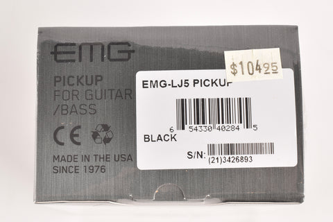 EMG LJ5 Pickup - Black