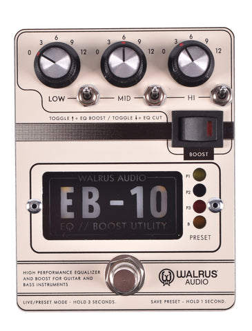 Walrus Audio EB-10 Preamp EQ Boost